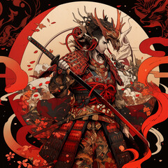 Wall Mural - Samurai