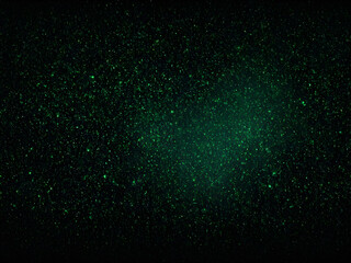 Wall Mural - Black background with particles. 