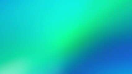 Green, cyan and blue colors spectrum blurred gradient animation. Soft abstract background