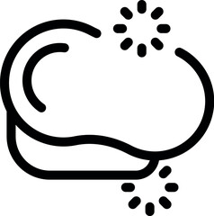 Wall Mural - cloud computing data storage transferring system with a magical effect