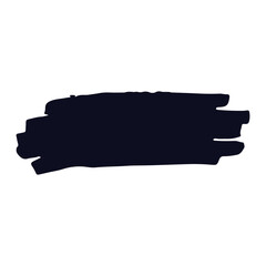 Fototapete - Vector brush strokes vector for ink paint, grunge design element, dirty banner, watercolor design, dirty texture