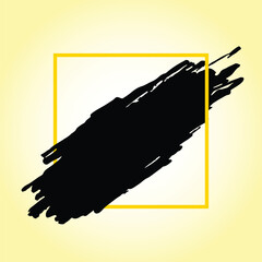 Poster - Abstract grunge texture background. grunge paint, ink brush strokes. lines, brush, grunge, dirty. black brush vector illustration