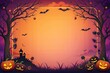 © Bounpaseuth - Gradient halloween frame template