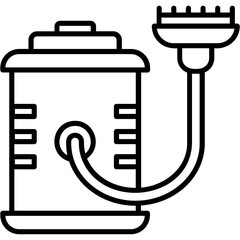 Sticker - Vacuum Cleaner Icon