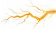 © CrazyJuke - Vibrant yellow lightning bolts on a white background, perfect for web design or science education materials.