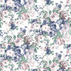 Sticker - cherry blossom background