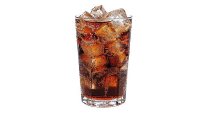 Canvas Print - Soda isolated on a transparent background