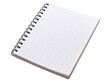 © PoodPhoto - Spiral-bound notebook with lined pages, perfect for jotting down notes, creative writing, and organizing thoughts both at home or in the office.