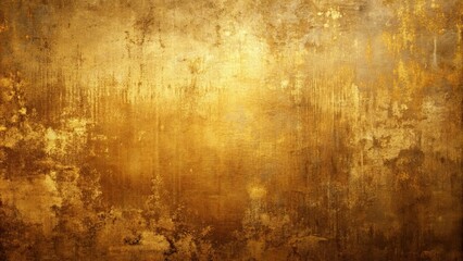 Wall Mural - Rusty and aesthetic gold background with a slightly dirty texture perfect for vintage or antique themed designs, gold