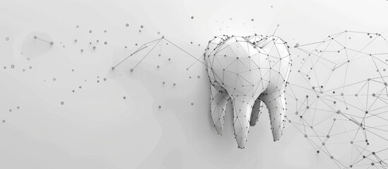 Abstract Tooth in a Network of Dots