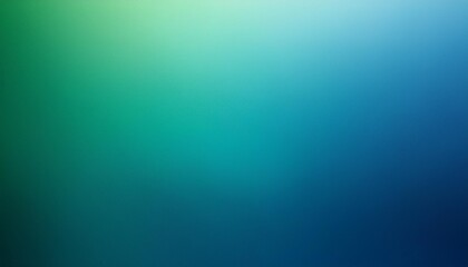 Wall Mural - teal green blue gradient background generative ai