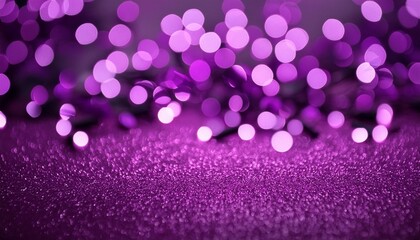 Wall Mural - purple sparkling lights festive background with texture