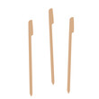 © irina - skewers wooden bamboo pointed tip stick thin isolated on white background, wood skewers used to hold pieces foods, tipped chopsticks for skewer barbecue, skewer sticks for BBQ vegetable and fruits