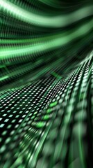 Wall Mural - abstract binary code background