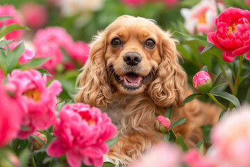 Wall Mural - Dog breed Cocker Spaniel