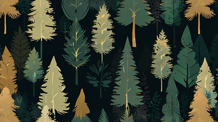 abstract illustration that embodies the concept of niche evergreen a timeless, specialized theme that transcends trends
