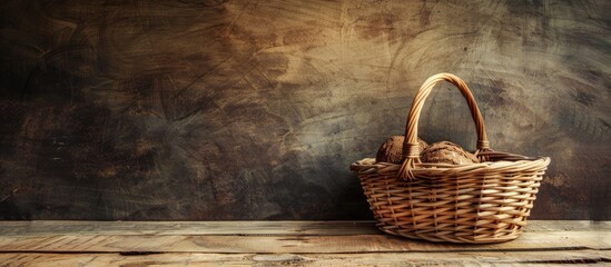 Aufkleber - Basket with copy space image.