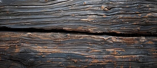 Aufkleber - Close-up of rustic wooden background with copy space image.
