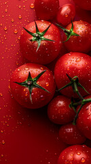 Wall Mural - Fresh tomatoes