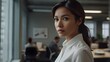 © Ash - Portrait of a businesswoman in the office
