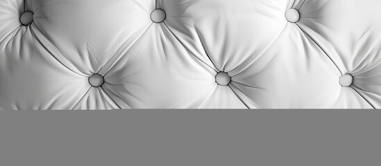 Leinwandbilder - Smooth white leather surface providing elegant copy space image.