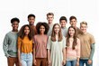 © Wimstock - Diverse Group of Young Adults Happily Together in Casual Setting