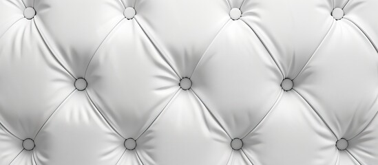 Leinwandbilder - Smooth white leather surface providing elegant copy space image.