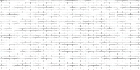 Close up white tiles brick wall texture background. Modern gray block kitchen wallpaper pattern concept. Texture of a brick wall. Abstract background of white brick wall. 