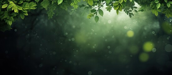 Poster - Nature-themed abstract background with ample copy space image.