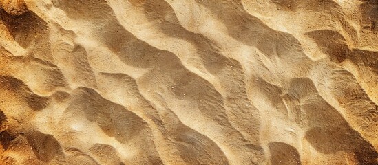 Aufkleber - Top view of a sandy texture with ample copy space image.