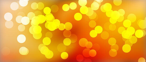 Wall Mural - Close up of creative bokeh abstract background with bubbles