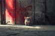 © IULIIA SAVINA - small cute pig abandoned in garage