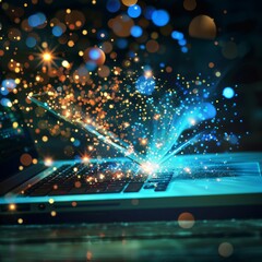 Wall Mural - the concept of web content