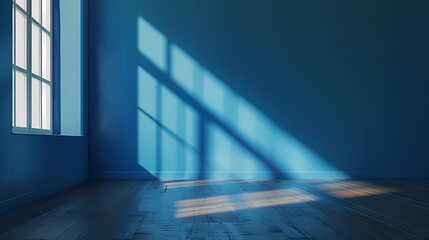 Wall Mural - Bright blue room