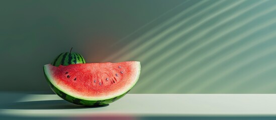 Poster - Watermelon an image with space to copy