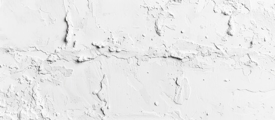Leinwandbilder - White cement wall texture background for banner design in your work concept with a blank area for text ideal as a copy space image