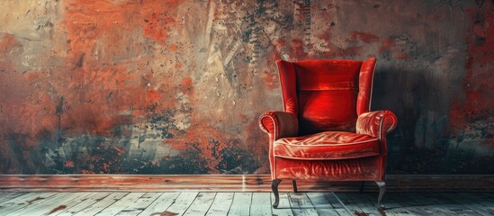 Leinwandbilder - Seat furniture with copy space image