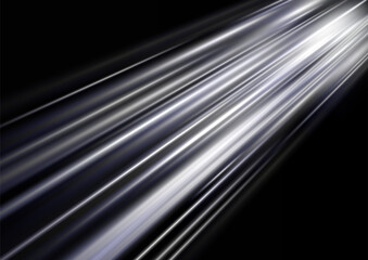 Wall Mural - light trail wave, fire path trace line and effect curve twirl. neon motion effect. white special eff