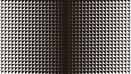 Canvas Print - Black and white seamless transition pattern. For backgroud design and jersey printing. Fully editable vector element. Vector Format Illustration 