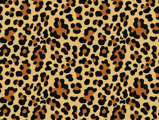 Wall Mural - 
leopard pattern seamless animal texture, fashionable print for textiles