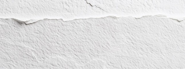 Paper texture background in white, rough and textured.