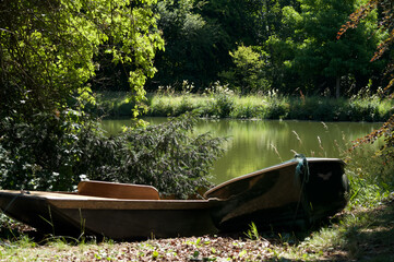 Boats on land