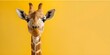 © Anastasiia - Playful Cartoon Giraffe with a Colorful Long Neck and Friendly Expression. Concept Cartoon Character, Giraffe, Colorful Design, Long Neck, Friendly Expression
