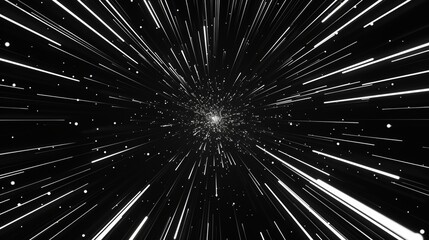 the virtual hyper-lapse of space, or the virtual space jump, through a black hole in a space tunnel,