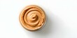 © Anastasiia - Overhead view of peanut butter jar on white surface with empty space for text. Concept Food Photography, Peanut Butter, Minimalism, White Background, Copy Space