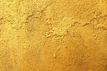 Wall Mural - gold texture as background, bright metal plate