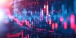 © Papugrat - graph marketing financial , copy space concept for wallpaper or background