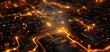 © Arrseman - Close-up of a glowing circuit board with intricate pathways, highlighting advanced technology and digital connectivity.