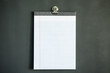 © Bidwell Studio - Lined note paper on dark gray magnet board