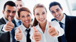 © Creative Clicks - A group of smiling people are giving thumbs up to each other